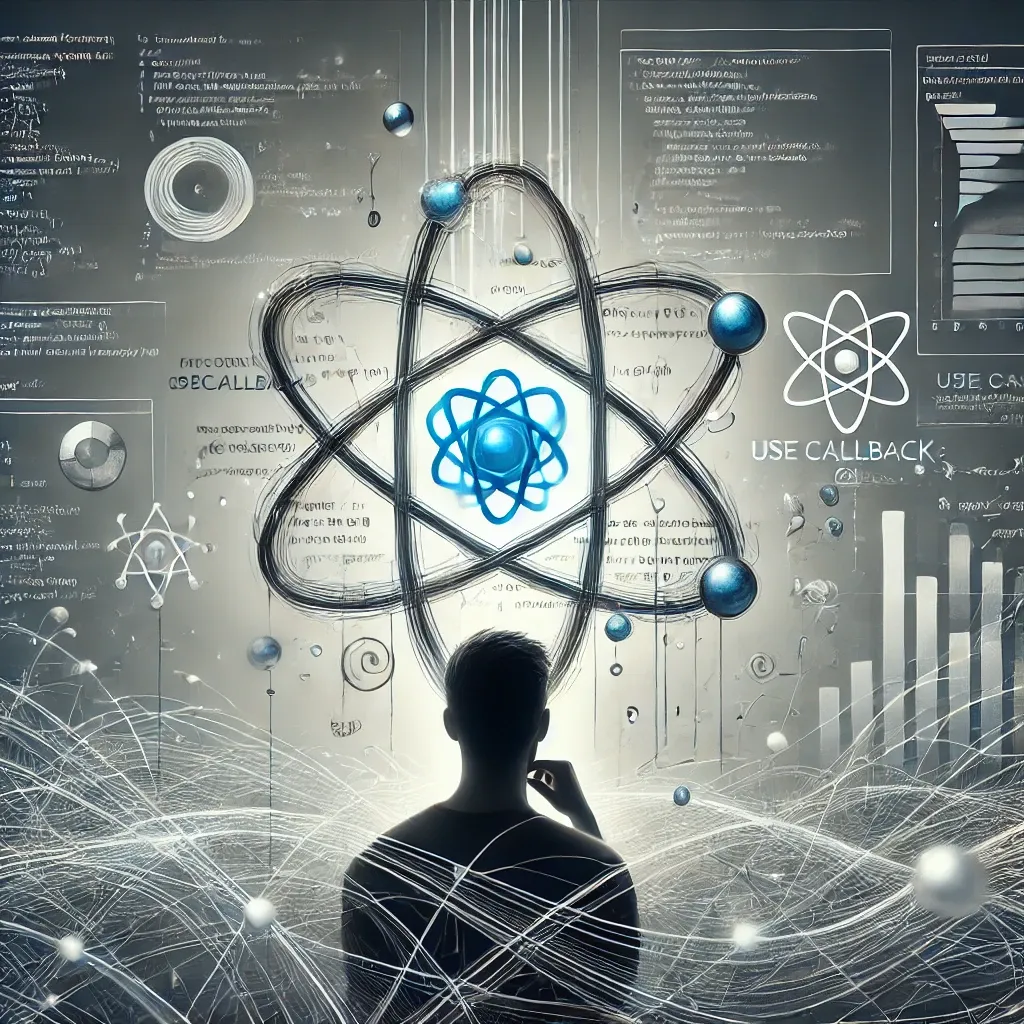 AI generated art of React logo